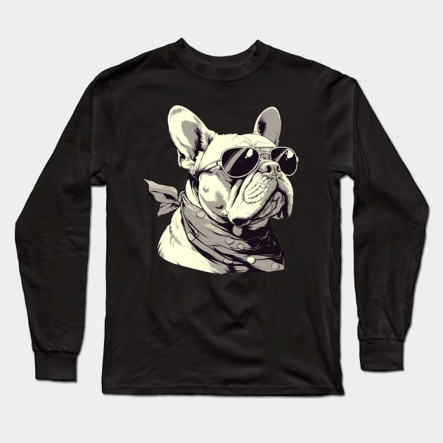 french bulldog Long Sleeve T-Shirt by StevenBag